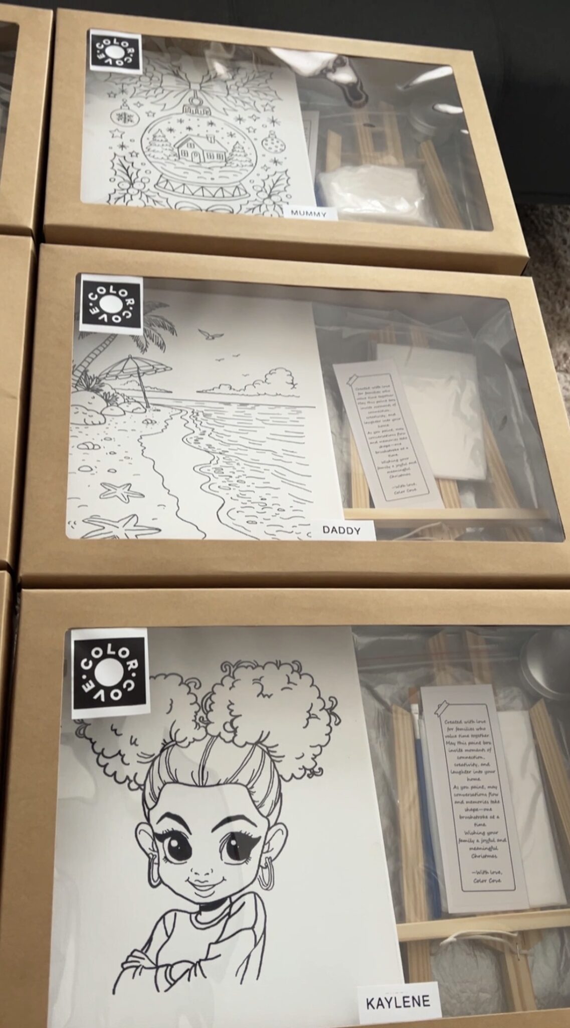 The Dei Centre - Color Cove Family Art box